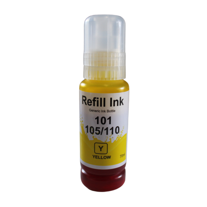 103/101 GENERIC - INK BOTTLE 70ML (YELLOW)